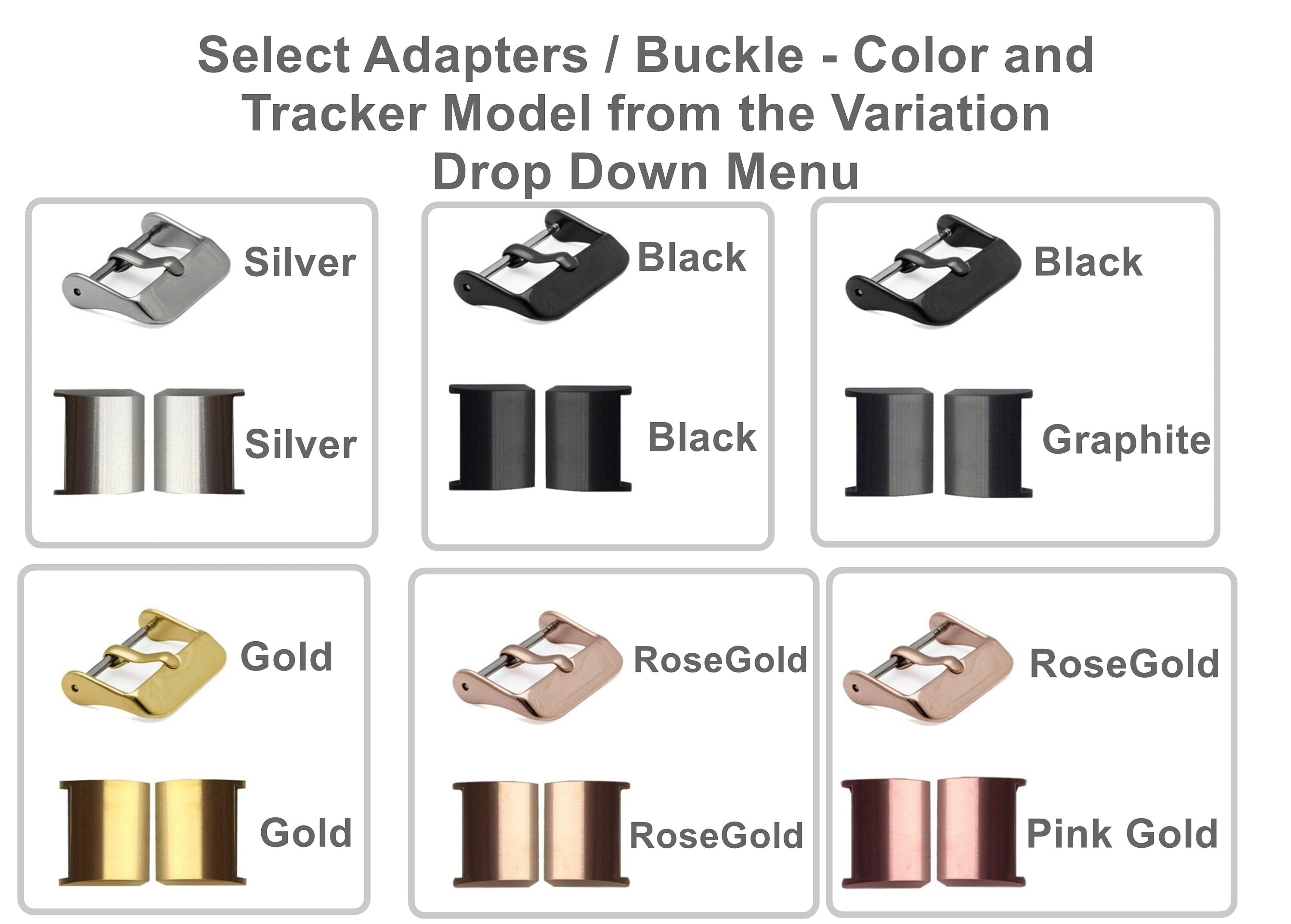 Fitbit Charge 6 5 4 3 FL-2 Soft Leather Band Strap for Fitness Tracker Replacement Wristband Bracelet w Adapters Quick Release - Connectors